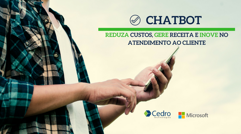 Banner da Cedro Tecnologia sobre ChatBot