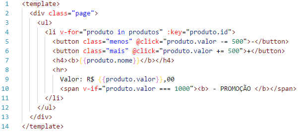 tela de código fonte em html