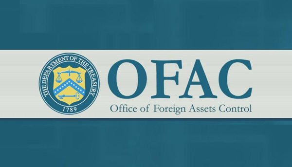 Logomarca do OFAC (Office of foreign assets control)